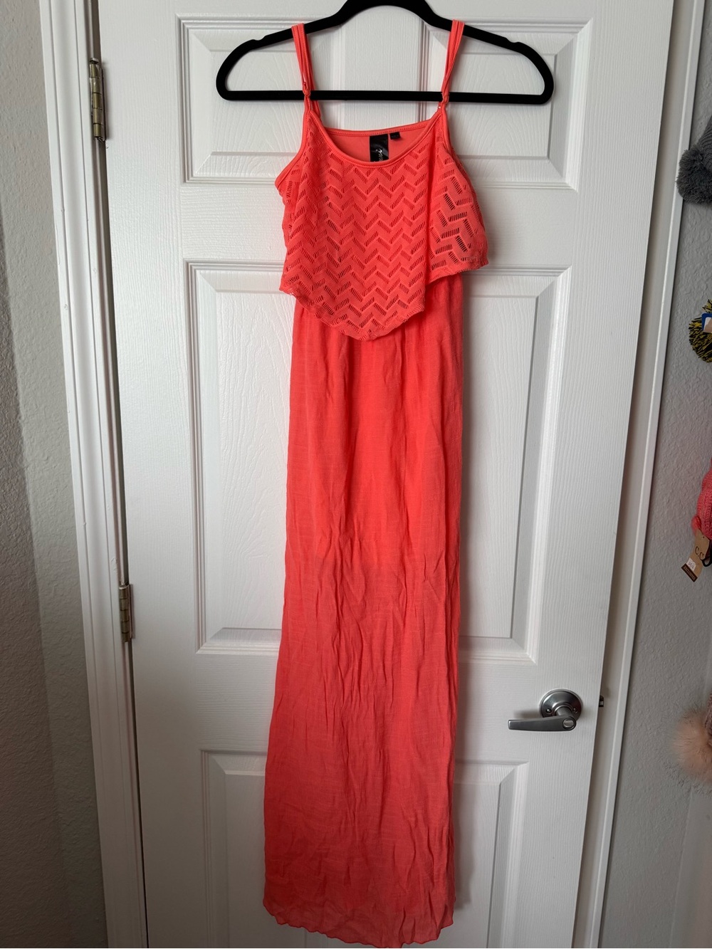 Trixxi Coral Pink Maxi Dress Size XS